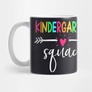 Kindergarten Squad Back To School Team Teacher Student Mug
